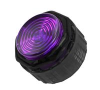 Gamerfinger Mechanical Button HBFS-24-SCREW BLACK 24mm with Cherry Switches for Fightbox Hitbox Snackbox (10PCS Purple)
