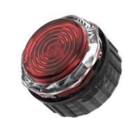 Gamerfinger Mechanical Button HBFS-24-SCREW Crystal 24mm with Cherry Switches for Fightbox Hitbox Snackbox (10PCS Red)