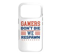 Gamers Don't Die We Respawn Sparklers Patriotic Men Women Case for iPhone 17 Pro