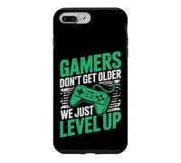 Gamers Don't Get Older We Just Level Up Funny Gamer Retro Case for iPhone 7 Plus/8 Plus