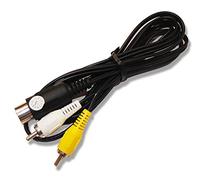 Gamers Gear Sega Megadrive 1 Genesis 1 Master System 1 Composite AV RCA Cable Lead