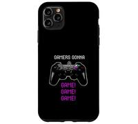 Gamer's Gonna Game Vintage Game Controller Joystick Video Case for iPhone 11 Pro Max