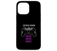 Gamer's Gonna Game Vintage Game Controller Joystick Video Case for iPhone 13 Pro Max
