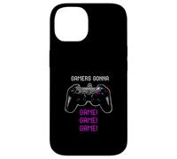 Gamer's Gonna Game Vintage Game Controller Joystick Video Case for iPhone 14