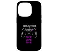 Gamer's Gonna Game Vintage Game Controller Joystick Video Case for iPhone 14 Pro