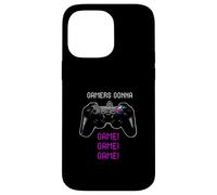 Gamer's Gonna Game Vintage Game Controller Joystick Video Case for iPhone 14 Pro Max