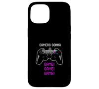 Gamer's Gonna Game Vintage Game Controller Joystick Video Case for iPhone 15
