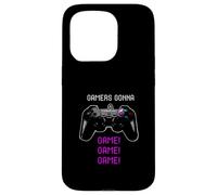 Gamer's Gonna Game Vintage Game Controller Joystick Video Case for iPhone 15 Pro