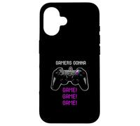 Gamer's Gonna Game Vintage Game Controller Joystick Video Case for iPhone 16