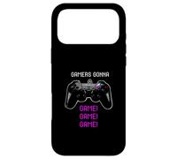 Gamer's Gonna Game Vintage Game Controller Joystick Video Case for iPhone 17 Pro Max