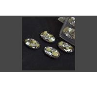 Gamers Grass Battle Ready Bases Winter Oval 60 mm (x4) GGB-WO60