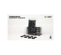 Gamers Grass Spaceship Corridor Bases, Battle Ready - Round 32mm (x8)