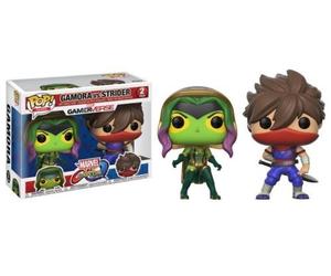 GAMERVERSE GAMORA VS STRIDER 2 PACK 3.75" POP VINYL FIGURE MARVEL VS CAPCOM