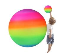 Games Ball, Ball - Inflatable Ball - Inflatable Beach Ball Meet Our Lovely RainbowBouncy Ball! It Is Easy To Play With It, Ensures Durability And Enjoy Long Time