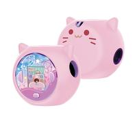 Games Console Soft Cover For Takara Tomy Punirunes Liquid Silicone Fall Resistant Cute Protective Cover Non-Slip Games Accessories (PINK)