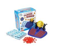 Games Hub Classic Bingo, Blue / Yellow, 23.4 x 22.2 x 13.3 cm