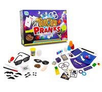 Games Hub Magic Tricks & Pranks Set 150 Piece Ultimate Magician Tricks & Jokes For Kids Card Trick, Magic Wand, Fake Poo Prank Beginners Gift Kit Prop Toys