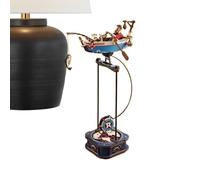 games made of wood-creative balance Handicraft set with a retro swing model, educational entertainment | For adults, children, living room, study, office, desk, shelf, scho