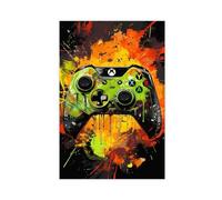 Games Room Wall Art Decor Gifts For Gamer Neon Sign Gaming Wall Art Graffiti Wall Art Led Neon Lights PlayStation Wall Art Print Canvas Poster Bedroom Decor Sports Landscape Office Room Decor Gift