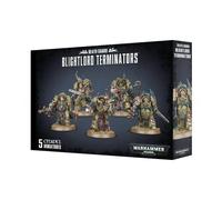 Games Workshop 99120102074 "Death Guard Blightlord Terminators Miniature