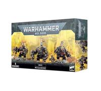 Games Workshop 99120103035" Warhammer 40K Ork Meganobz Action Figure, Black