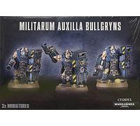 GAMES WORKSHOP 99120105053 "Militarum Auxilla Bullgryns Tabletop and Miniature Game, Black, Small