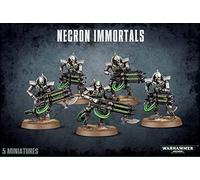 GAMES WORKSHOP 99120110035 "Warhammer 40,000 Necron Immortals/Deathmarks Game, Black