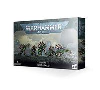 GAMES WORKSHOP 99120110035 "Warhammer 40,000 Necron Immortals/Deathmarks Game, Black