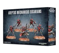 Games Workshop 99120116003 Adeptus Mechanicus Sicarians Action Figure, Black