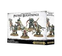 Games Workshop 99120201041 Nurgle Rotbringers Putrid Blightkings Tabletop and Miniature Gaming, Black