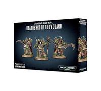 Games Workshop 99120102073" Death Guard Deathshroud Bodyguard Miniature, Black