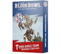 Games Workshop - Blood Bowl: Tomb Kings Team Card Pack, Black, Gold