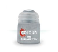 Games Workshop Citadel Base Paint: Iron Hands Steel 12ml Warhammer 21-46