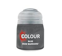 Games Workshop Citadel Iron Warrior Base Paint Pot, Black