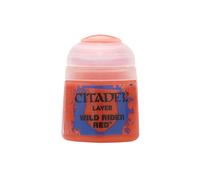 Games Workshop Citadel Layer Paint: Wild Rider Red 12ml Warhammer 22-06