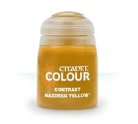 Games Workshop Citadel Nazdreg Yellow Paint - Wh Colour - Contrast Model Paint - 18ml