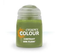 Games Workshop Citadel Ork Flesh Paint - Wh Colour - Contrast Model Paint - 18ml