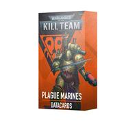 Games Workshop Kill Team: Plague Marines Datacards (2024) - Rule Reference Set