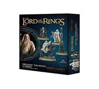 LORD OF THE RINGS MINIATURES GAME SARUMAN THE WHITE AND GRIMA - NEW & SEALED
