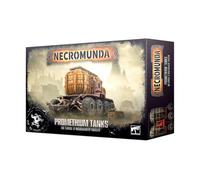 Games Workshop Necromunda: Promethium Tanks On Cargo-8 Trailer - Brand New And Sealed