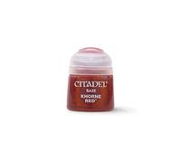 Games Workshop Pot of Paint - Khorne Base Red 21-04 Black 12 ml (Pack of 1)