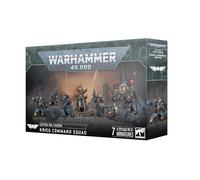 Games Workshop - Warhammer 40,000 - Astra Militarum: Krieg Command Squad, Black and Grey
