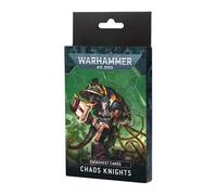 Games Workshop Warhammer 40,000 - Datasheet Cards: Chaos Knights