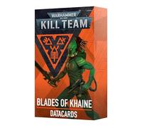 Games Workshop Kill Team Datacards: Blades Of Khaine (Eng)