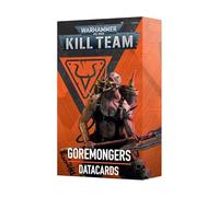 Games Workshop - Warhammer 40,000 - Kill Team: Goremongers Datacards (2025 Edition)