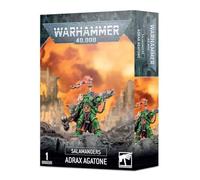 Games Workshop - Warhammer 40,000 - Salamanders: Adrax Agatone, Dark Green Gold Brown