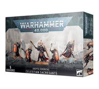 Games Workshop - Warhammer 40k - Adepta Sororitas: Célestian Sacrosants - Tabletop Miniatures Wargame