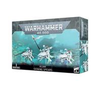 Games Workshop Warhammer 40k Aeldari: Shining Spears 46-28 - Tabletop Miniatures Wargame
