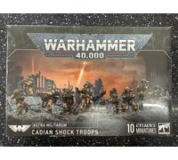 ASTRA MILITARUM: CADIAN SHOCK TROOPS GAMES WORKSHOP 10% Off rrp
