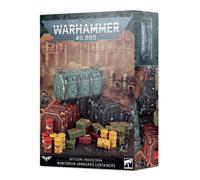 Games Workshop Warhammer 40K: Battlezone - Manufactorum Munitorum Armoured Containers - Brand New And Sealed
